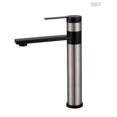 Cheap stainless steel basin faucet cold and hot water bathroom sink mixer tap