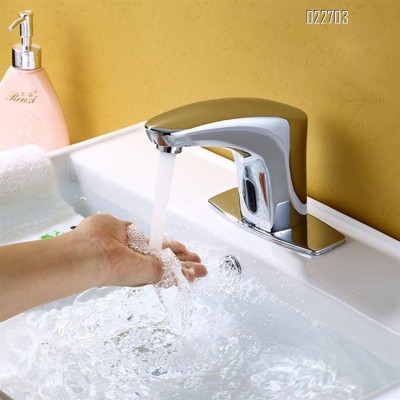 Electronic One Touch Dual Sensor Automatic Hot Water Tap Mixer Electric Faucet Sensors Price For Wash Basin In Pakistan