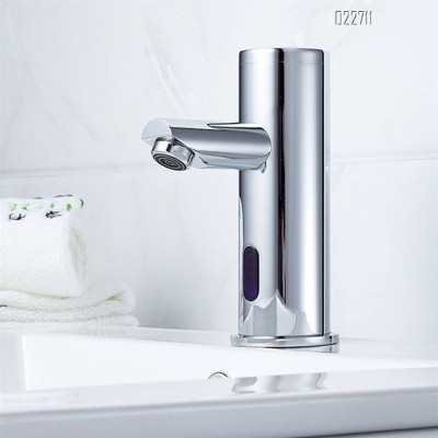 Automatic Sensor Sink Faucet Water Tap Single Hole Deck Mounted Sensor Faucet